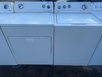 Whirlpool washer and electric dryer