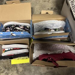 Disney vans toys story/ Buzz Lightyear/ Mickey & friends / red vans New