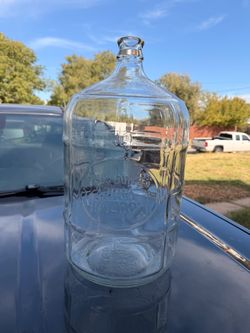 5 gallon glass jug