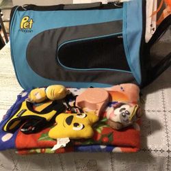 Pasa el cursor Pet Magasin Bolsa de transporte para perros y gatos con lados blandos aprobada por la aerolínea, diaposi