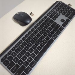 Wireless MX Keys S Logitech Keyboard and Mouse