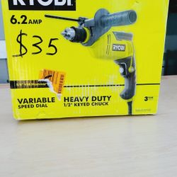 RYOBI
Hammerdrill .2AMP