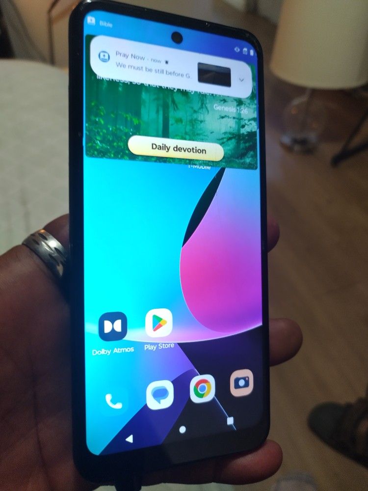 It's A Samsung By Metro And T-Mobile Nothing Wrong With It Works Good