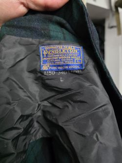 Pendleton Coat Jacket 1960
