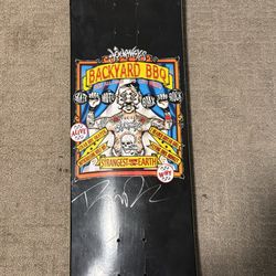 Signed Rob Dyrdek Skateboard JSA