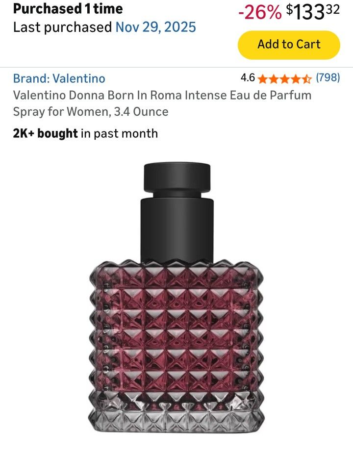 Valentino Donna 3.4 Oz