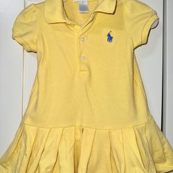 Ralph Lauren Yellow Kids Shirt 3 Months
