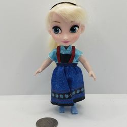 Disney Animators collection Frozen Elsa 5 inch doll figure