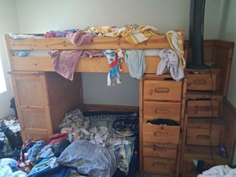 Wooden. Bunkbeds