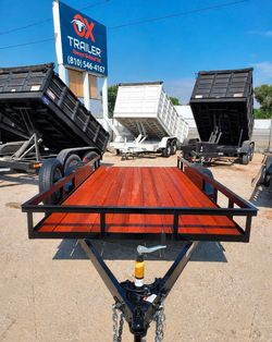 Camper car trailer