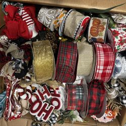 Craft Supplies! Large Box Of Miscellaneous Craft Items 