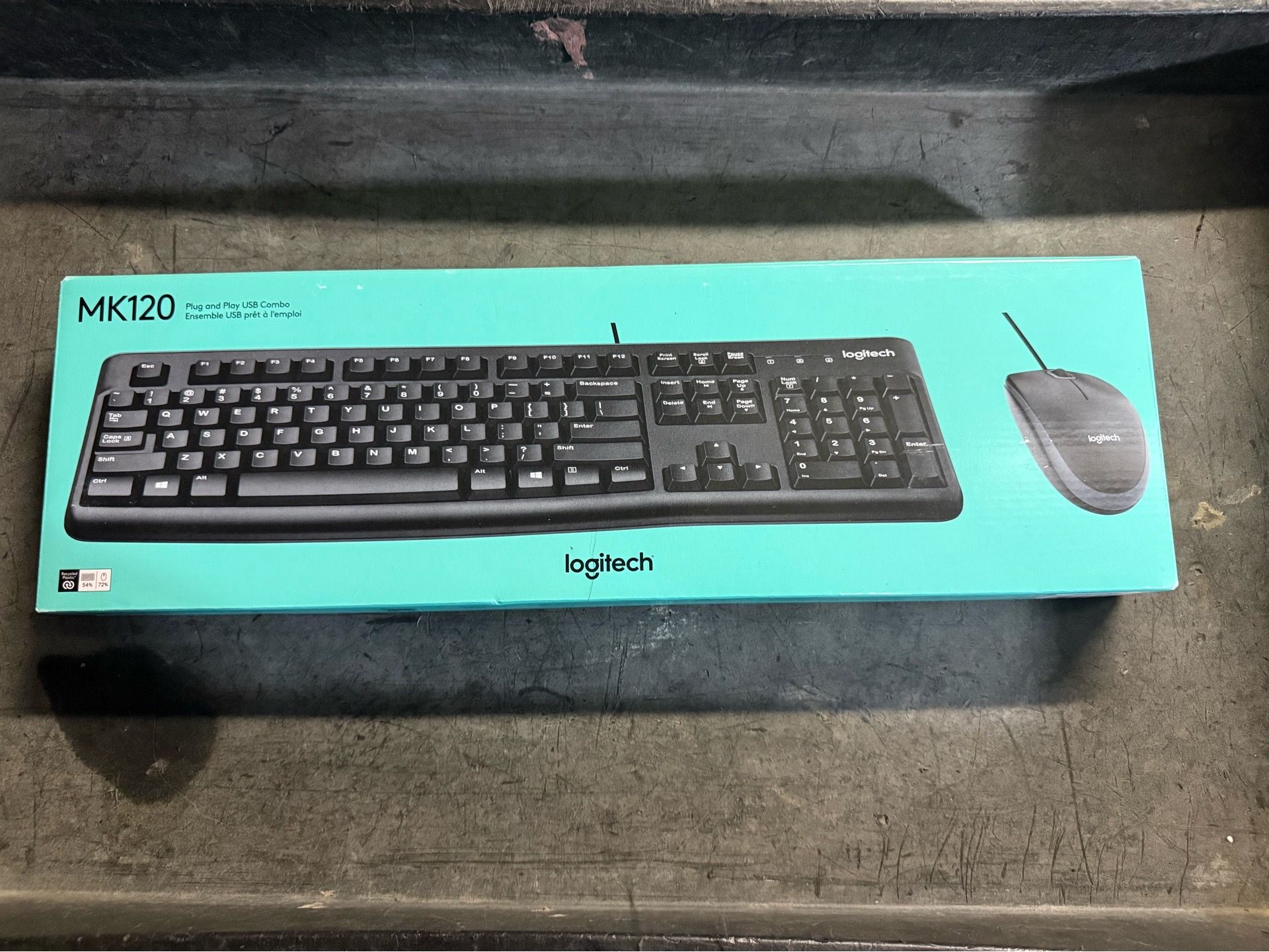NEW Logitech MK120 Desktop Set