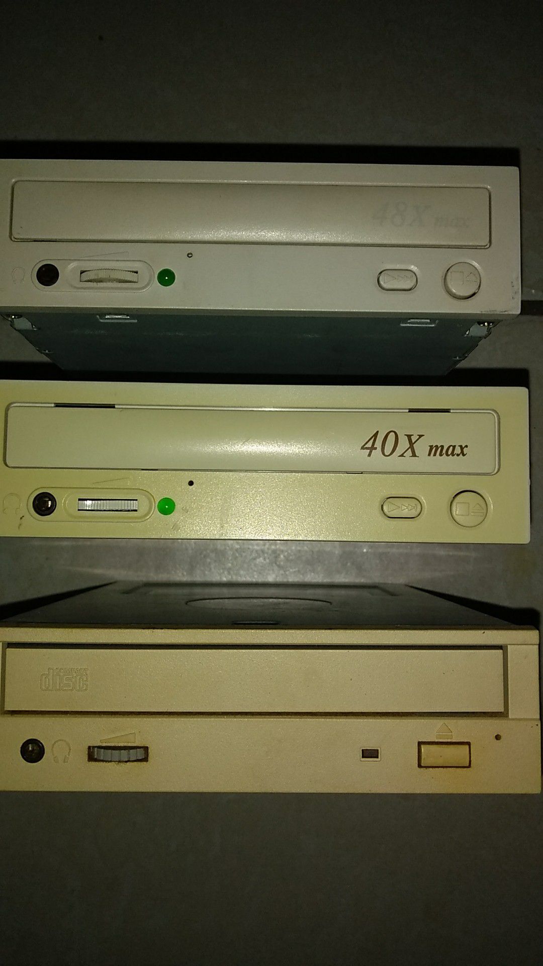 Desktop computer disk drives