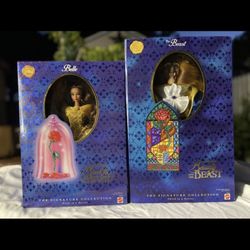 Disney’s Beauty and the Beast Signature Collection Set with bonus Bell Barbie