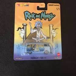 Hot Wheels Premium RICK and MORTY Volkswagen T1 Panel Bus 2020