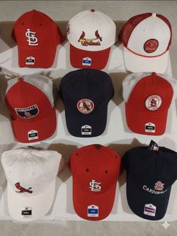 SET of 9 different MLB St. Louis Cardinals hats *BRAND NEW W/ TAGS*