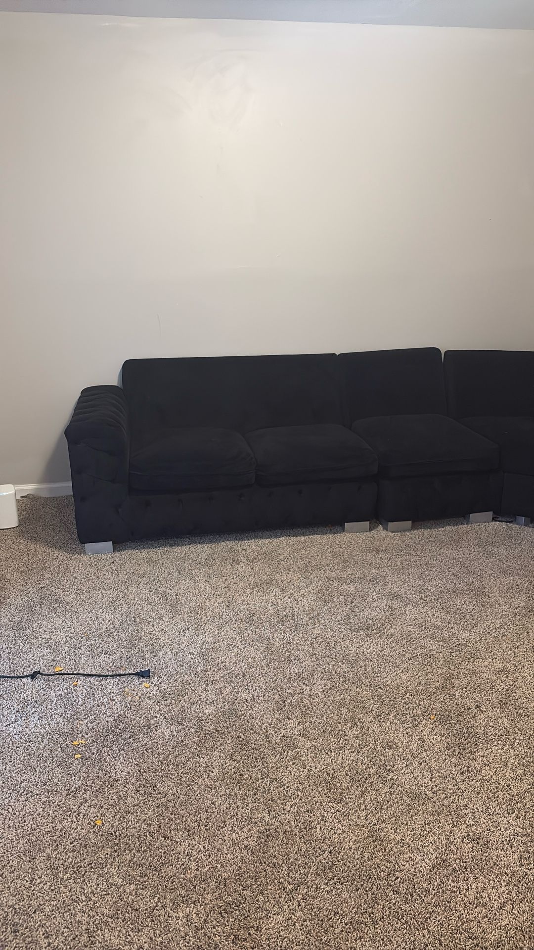 Black Sectional Sofa