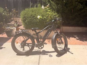 Bee Cool Electric Fat Tire E-Bike - Full Suspension - Charger & Keys Included