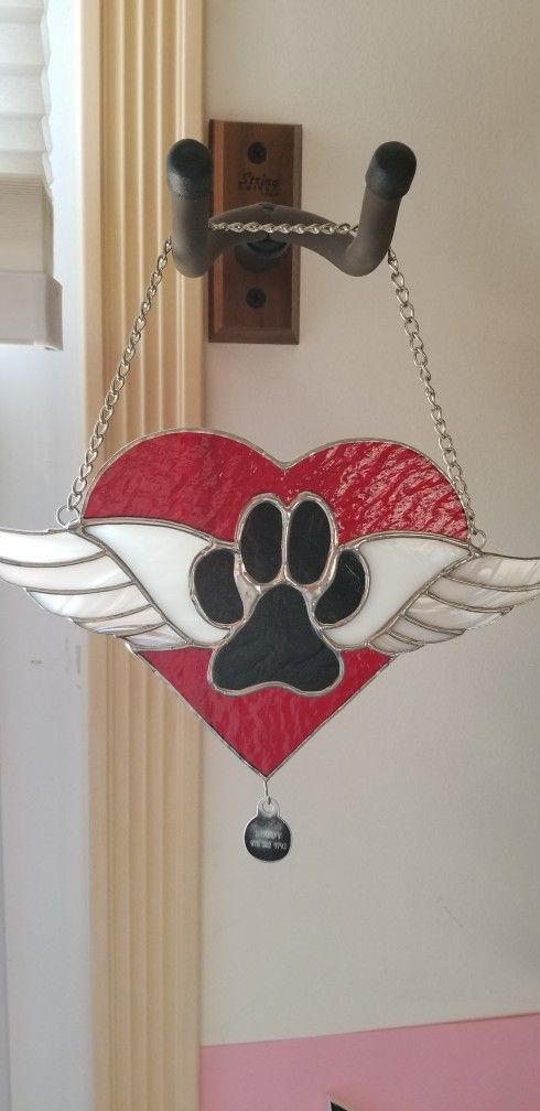 Stained glass Pet Remembrance