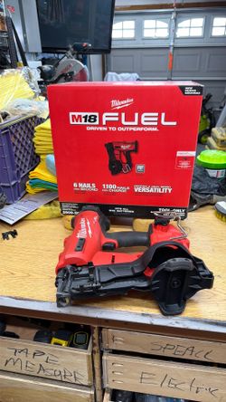M18 Milwaukee roofing nailer