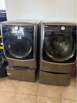 Washer and dryer