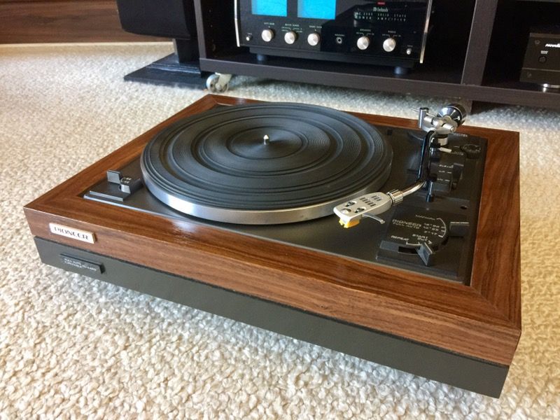 Pioneer PL-A45D Turntable Vintage 70's Record Player