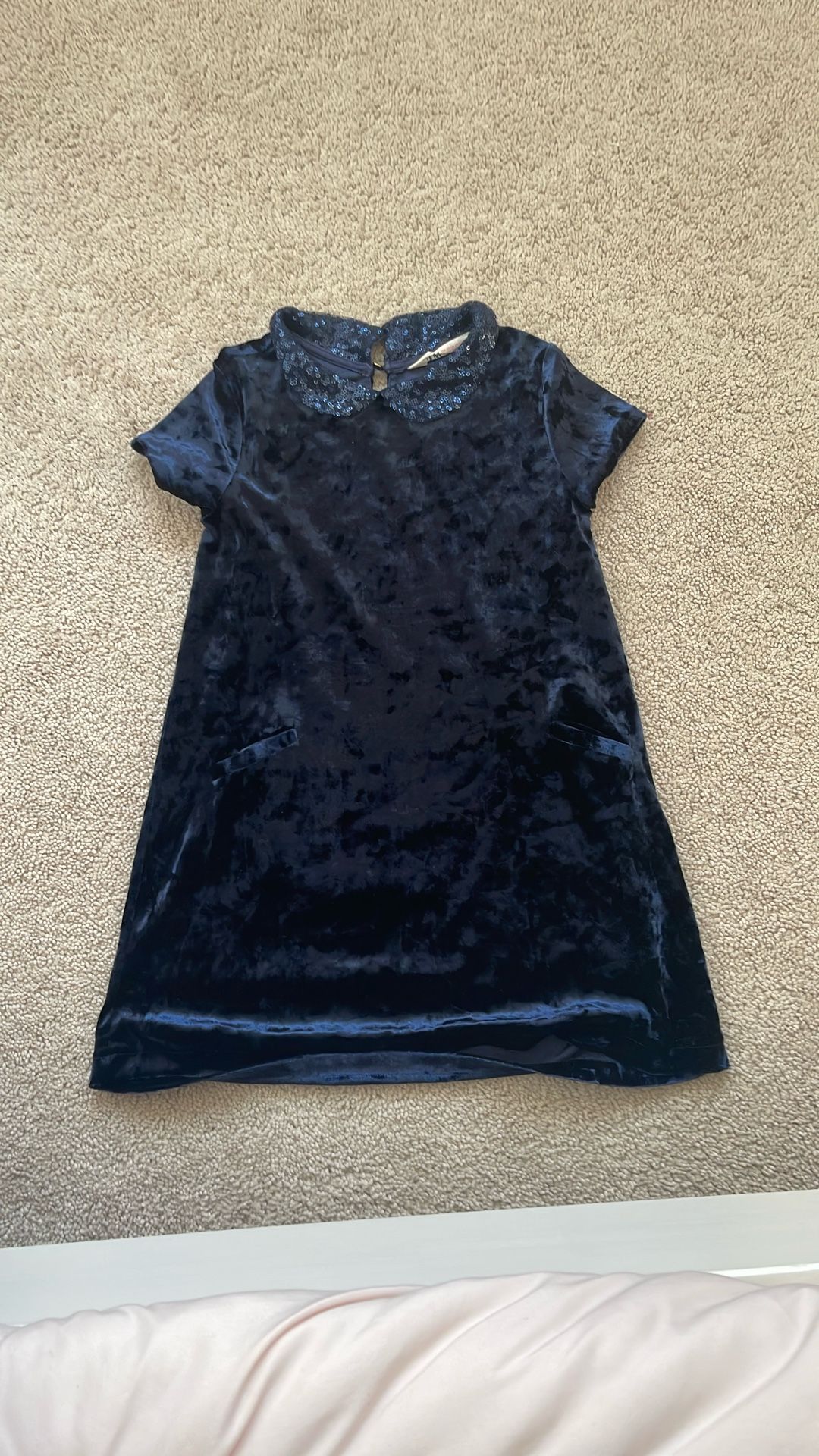 Navy Blue Holiday Dress