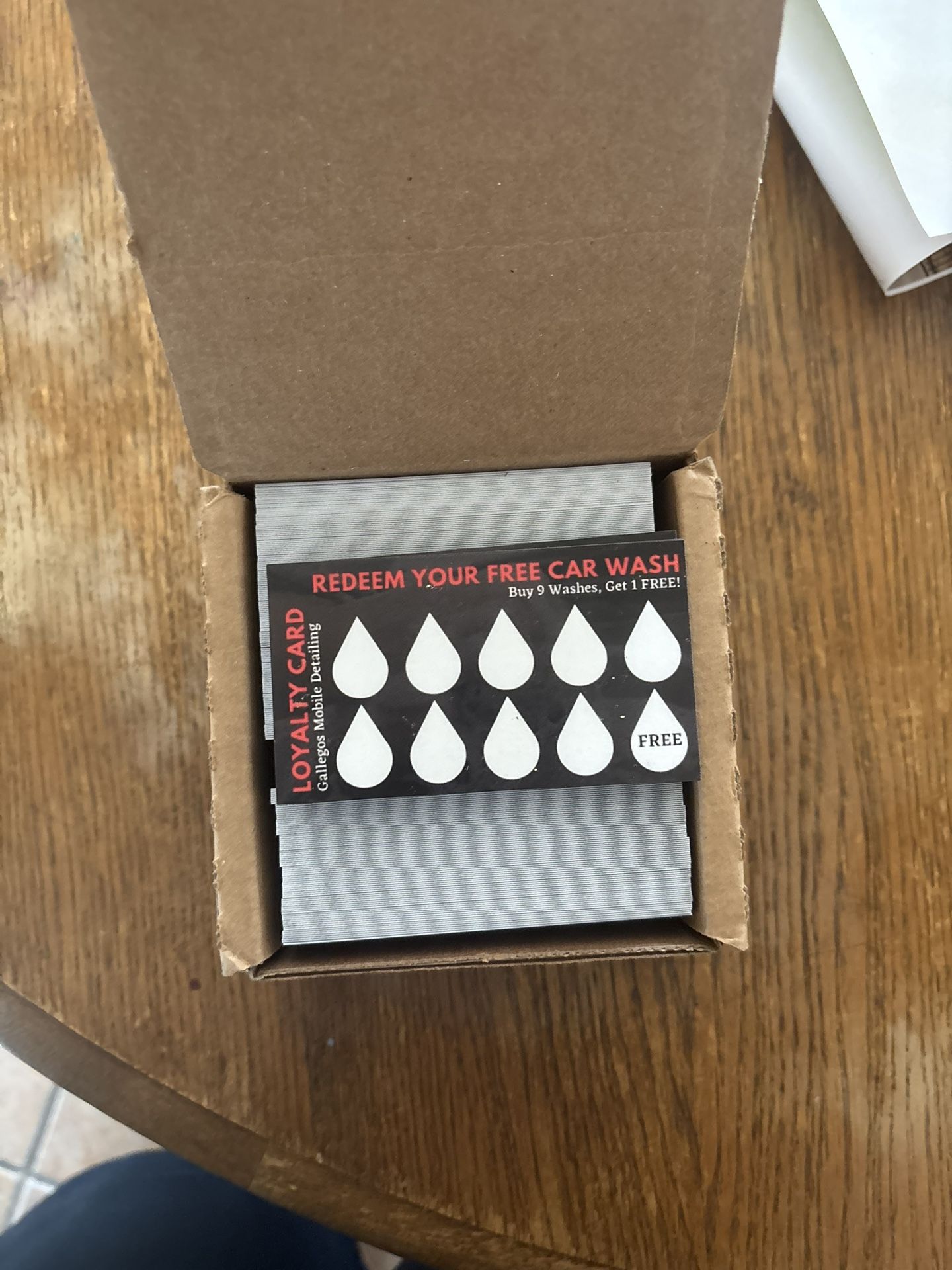 Custom Made Business Cards