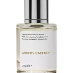 Ambery Saffron Dossier Perfume