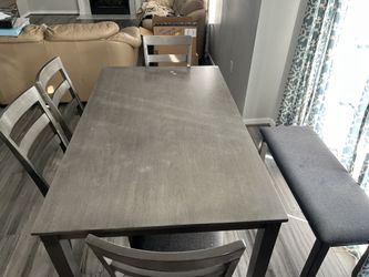 Kitchen Table And Bench