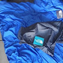 North Face XL Sleeping Bag and Trekking Poles

- Like New