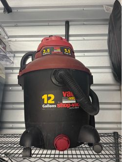 Shop-Vac 12 Gallon Wet/Dry Vacuum – 5.5 Peak HP