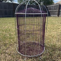 Vintage old cage