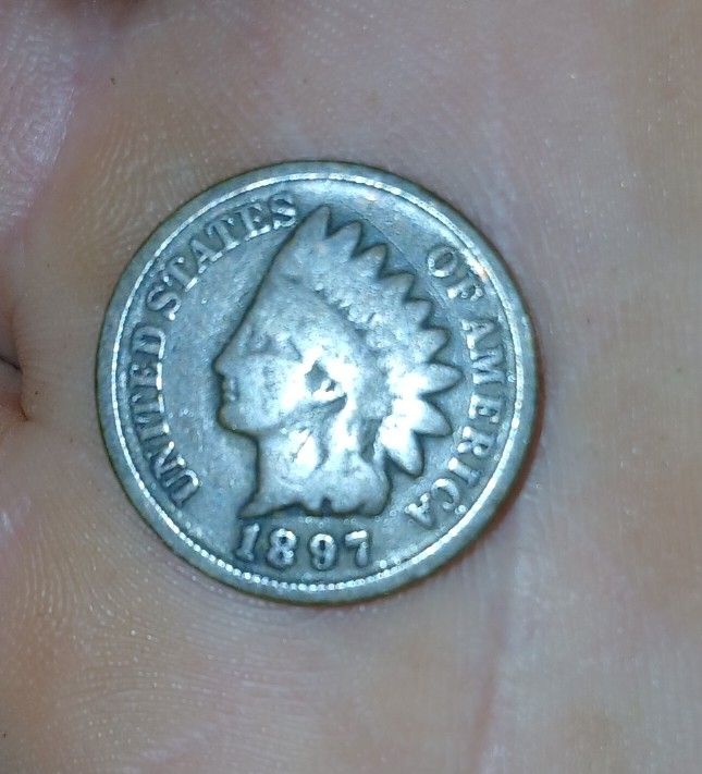 1897 Indian Head Penny