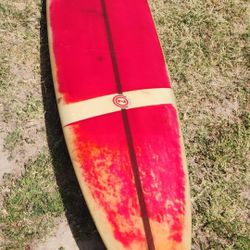 10ft Vintage Con Surfboard From The 60s