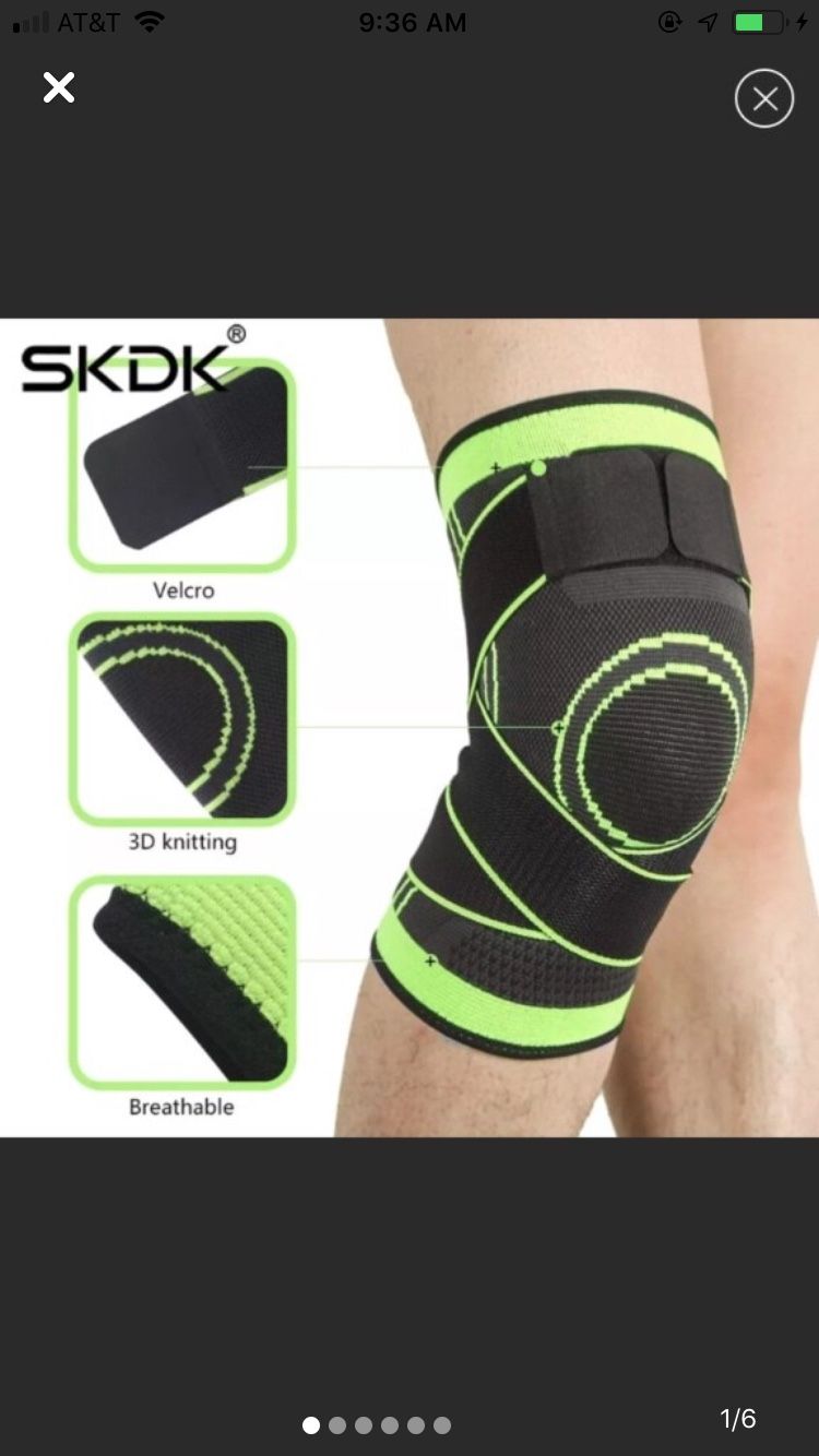 New Knee Support Protective Pads 2 Pcs
