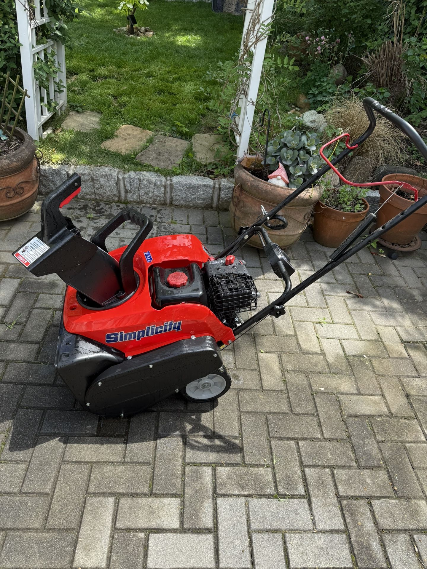 Simplicity snowblower