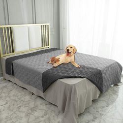 52x80in Waterproof Dog Bed Cover Pet Blanket for Furniture Bed Couch Sofa Reversible （ X002IB41TB）