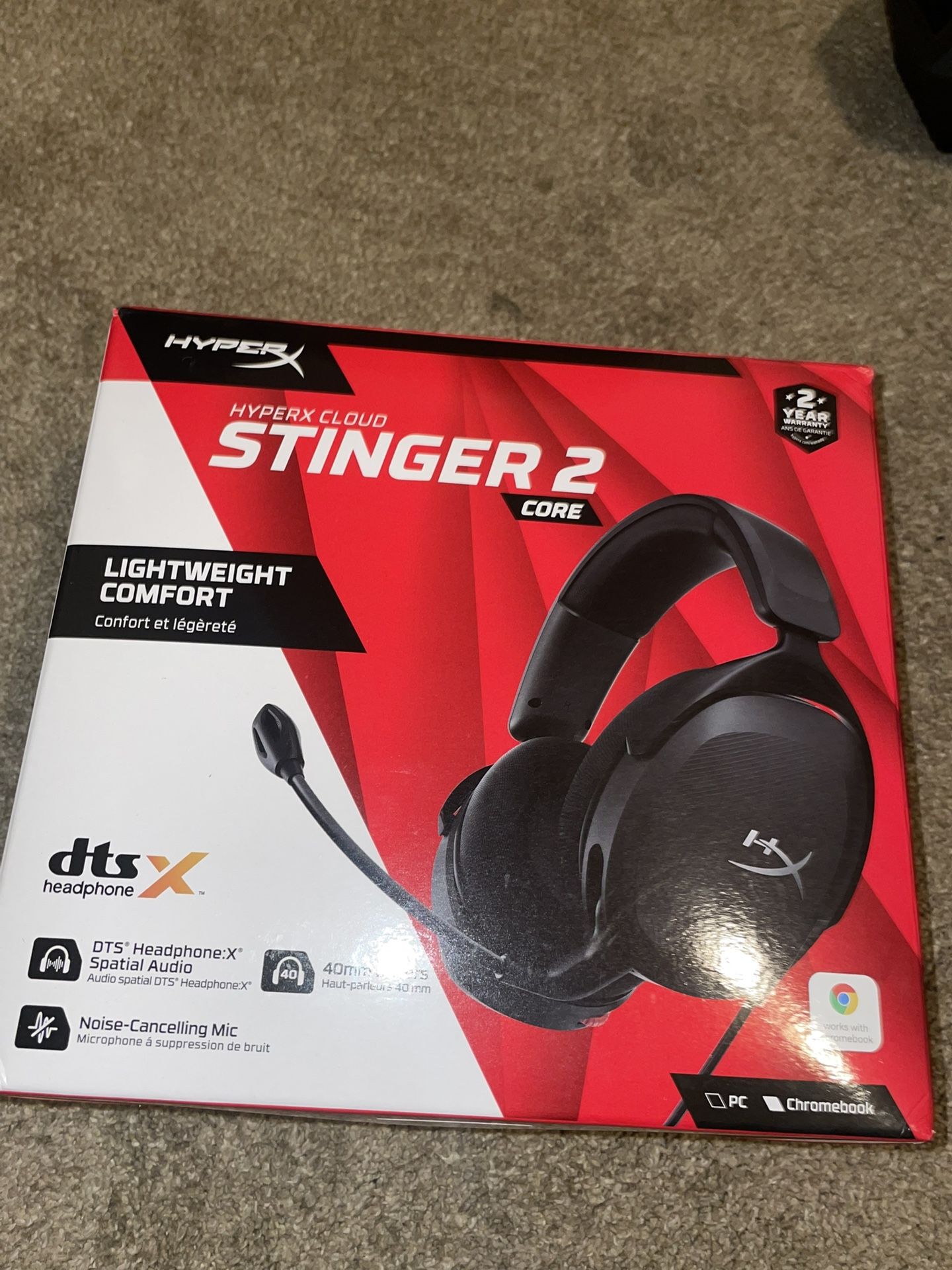 hyperx cloud stinger 2 core 