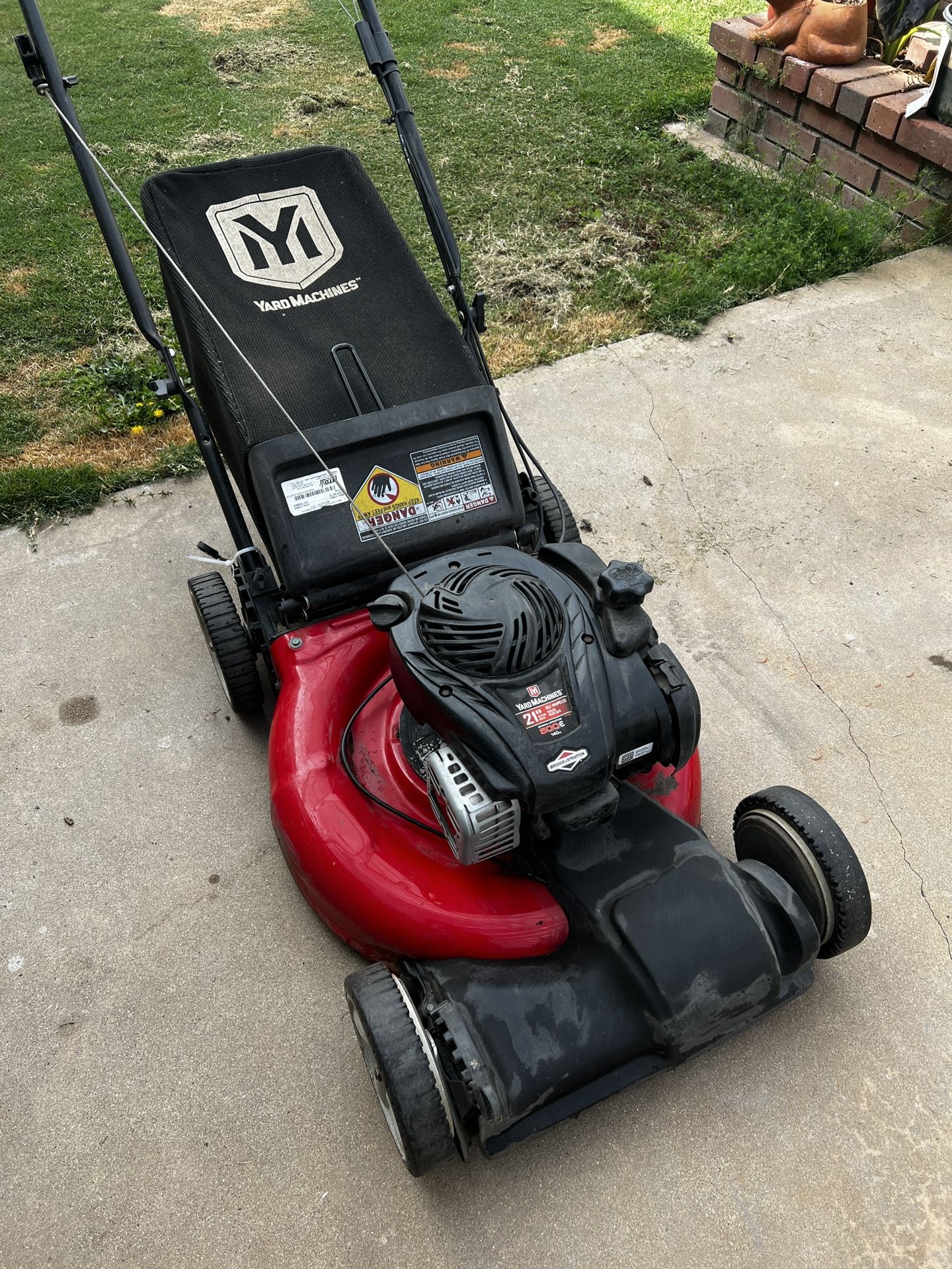 Briggs Stratton Lawn Mower Gas Powered