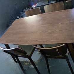 Brown Wood Table