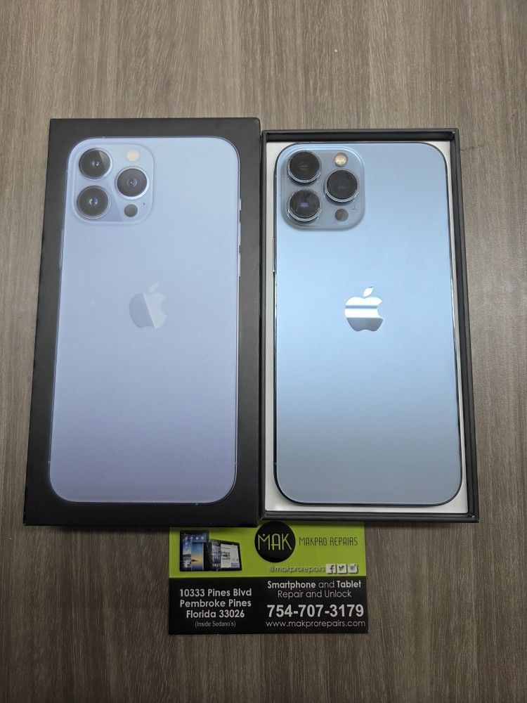 Iphonr 13 Pro Max 1TB Unlocked