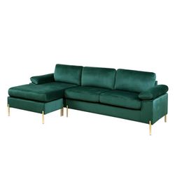 Velvet Sectional