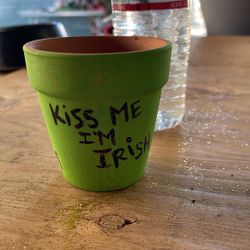 St Patrick  Ceramic Pots