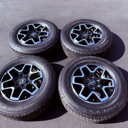 (4) 18” Ford Bronco Wheels 255/70R18