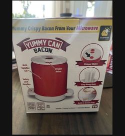 $15 Yummy Bacon Microwavable Can