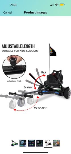 Hoverboard Seat Only