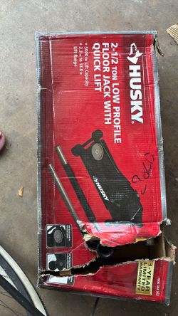 Husky car jack 2 1/2 ton