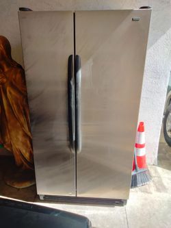 Stainless Steel Side-by-Side Refrigerator