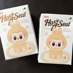 Pop Mart Labubu The Monsters Have a Seat Vinyl Plush Blind Box - Authentic